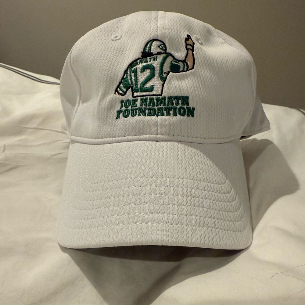 Callaway White Cap with Green Embroidery